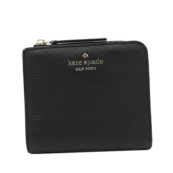 最先端 ケイトスペード Kate Spade F 財布 二つ折り財布 折り財布 レディース ブランド ブラック 黒 Wlru5471 母の日ギフト 公式の Precisionnm Com