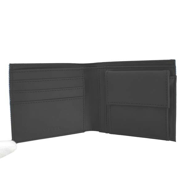 3 ブルー 5限定全品ポイント最大10倍 ディーゼル Diesel 財布 二つ折り財布 折り財布 財布 ケース メンズ ブランド 財布 ブルー 青 X Fashion Labo ファッションラボ 代 30代 40代 50代 男性
