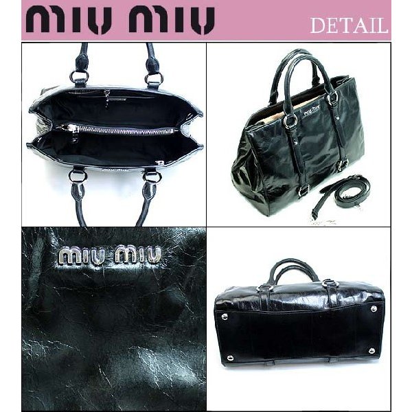 【楽天市場】ミュウミュウ MIUMIU バッグ レディース トートバッグ ショルダーバッグ アウトレット RN1037 VIS NERO