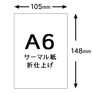 楽天市場 1500円クーポン対象店 クリックポスト用 ラベル サーマルラベル 4000枚 無地 A6サイズ P105mm 148mm 強粘 折仕上げ 宛名ラベル ラベルシール 最短出荷 バーコードプリンタサトー製品販売