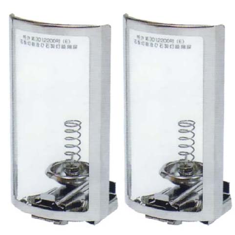 楽天市場】ステンレス製 ガラス風防ローソク立 新・法灯シリーズ 埋込