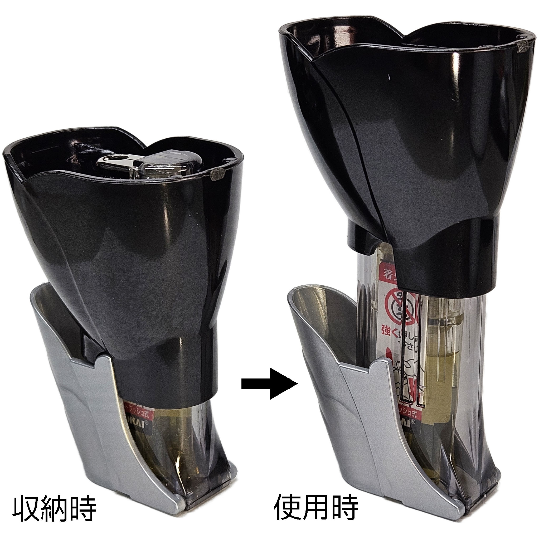 ステンレス製（茶色樹脂塗り）灯篭型ローソク立て　専用パイプ付き Amazon｜イシチョウブランド 灯篭 ステンレス 耐熱強化ガラス