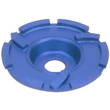 旭ダイヤモンド工業 (SUN)　カップホイール　ブルー《ダブルカップ》100mm (4")　15mm穴 / 20mm穴　128mm (5")　22mm穴｜西谷商店 17,746円