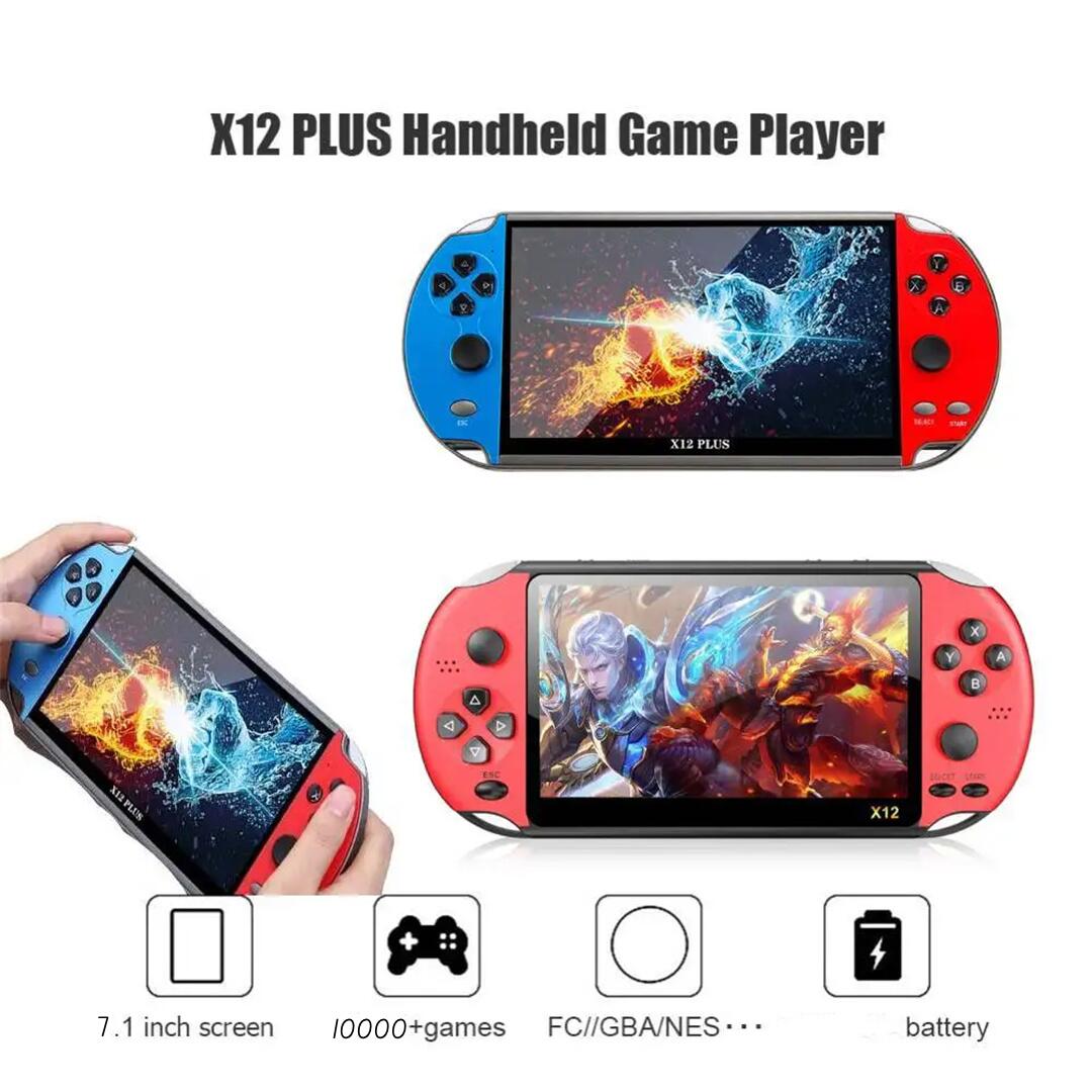 Plus 7インチ手持ちビデオゲームコンソール16GB PSP FC GBA NES 内蔵10000ゲーム機ゲーム機|日商雑貨商店
