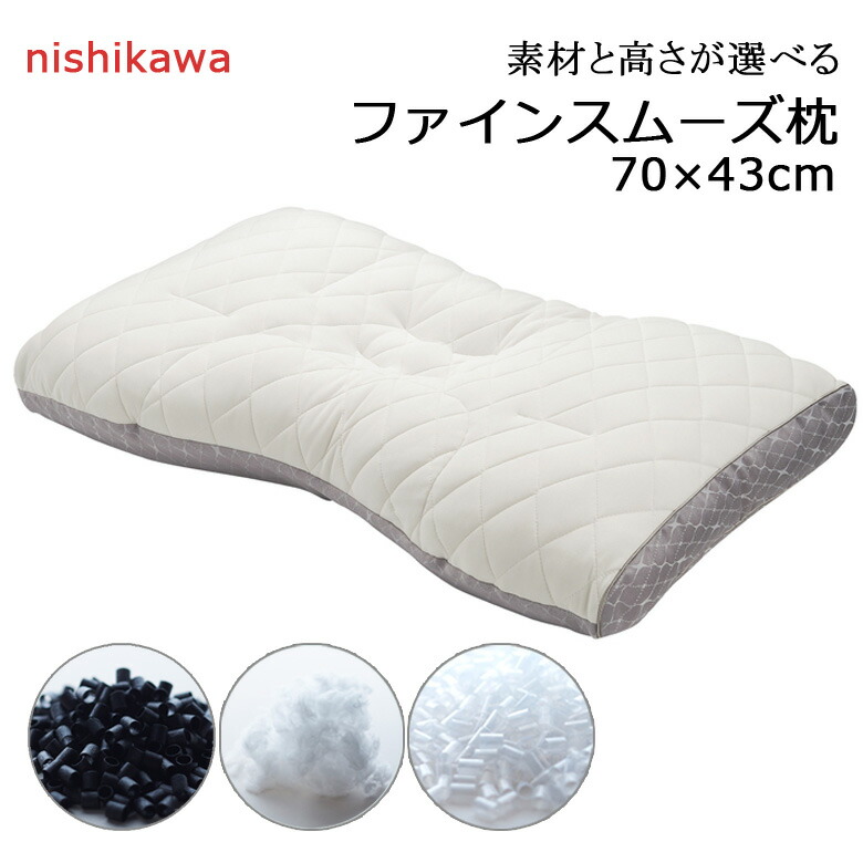 楽天市場】【クーポンで20％OFF】西川 ファインスムーズ 枕 プレゼント