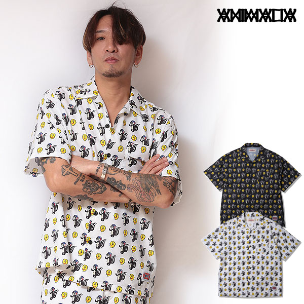 2025 夏 先行予約 7月～8月入荷予定 アニマリア ANIMALIA Swagger Shirts : KSKUN&PFFT an25su-sh04 メンズ シャツ 送料無料 キャンセル不可