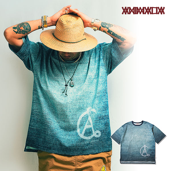 40％OFF SALE セール アニマリア ANIMALIA DENIM BIG SILHOUETTE slit tee an24su-te13 メンズ Tシャツ 送料無料