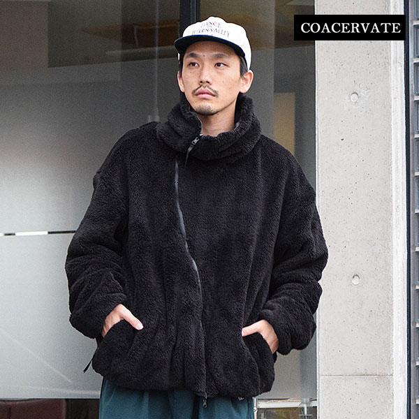 コアセルベート COACERVATE SHORT MICROFUR REVERSIBLE JACKET coa-524tma メンズ ジャケット リバーシブル ファージャケット 送料無料 ストリート｜nisky