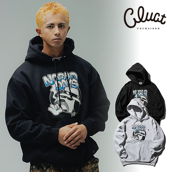 2026 春 先行予約 2月～3月入荷予定 クラクト CLUCT NO BAD DAYS[HOODIE] 05199 メンズ パーカー 送料無料 キャンセル不可