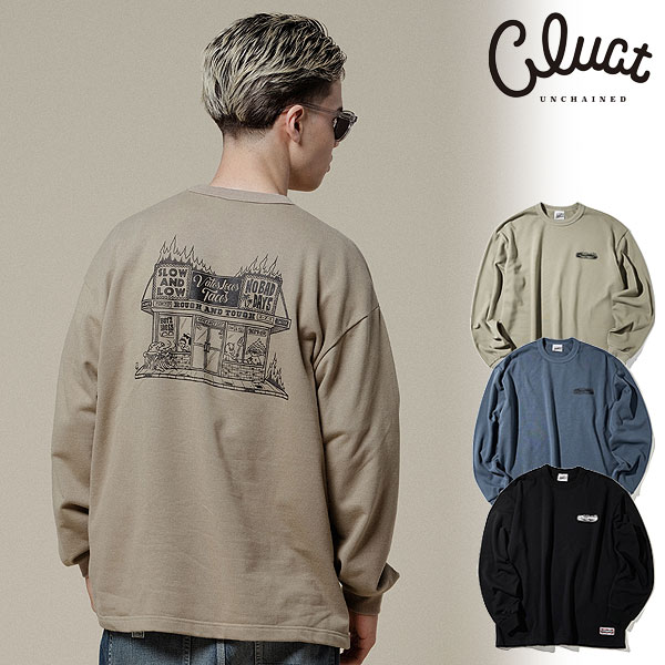 20％OFF SALE セール クラクト CLUCT VATOS LOCOS TACOS[L/S TOP] 05032 メンズ スウェット トレーナー 送料無料