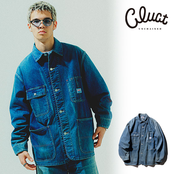 2024 夏秋 先行予約 9月～10月入荷予定 クラクト CLUCT TIJUANA[HARD WASH DENIM JACKET] 04894 メンズ ジャケット 送料無料 キャンセル不可