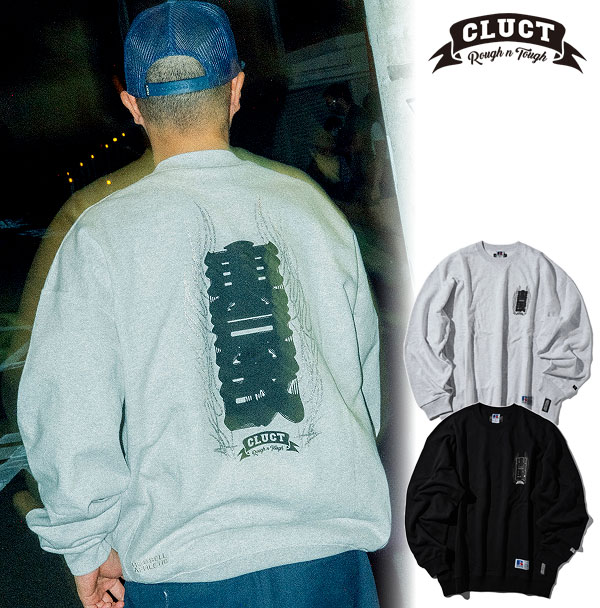 クラクト CLUCT &times; mita sneakers &times; 東京改 CLUCT &times; mita sneakers &times; 東京改 [CREW SWEAT] 05160 メンズ スウェット トレーナー ミタスニーカーズ コラボ 送料無料｜nisky