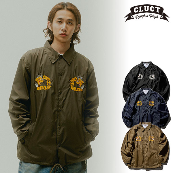 2026 夏秋 先行予約 9月～10月入荷予定 クラクト CLUCT DATIL [COACH JACKET] 05241 メンズ ジャケット 送料無料 キャンセル不可