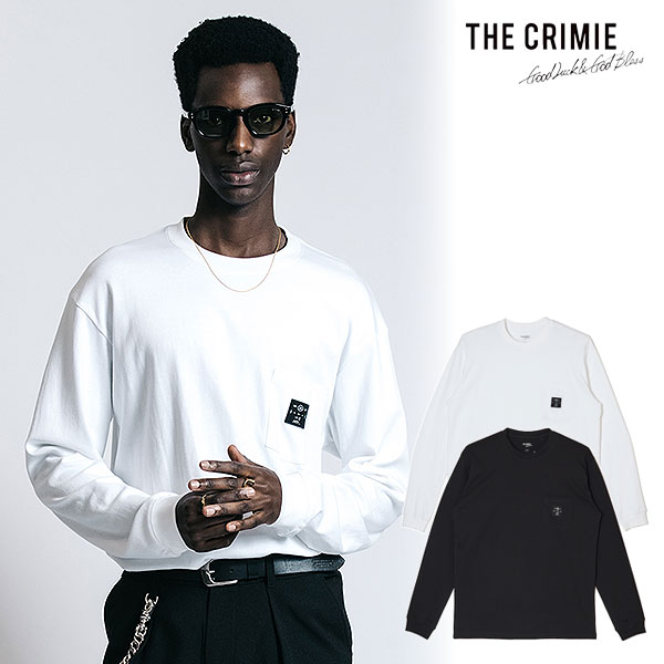 2026 春夏 先行予約 3月中旬～下旬入荷予定 クライミー CRIMIE BOX LOGO POCKET LONG SLEEVE T SHIRT cr1-02f1-cl03 Tシャツ 送料無料 キャンセル不可