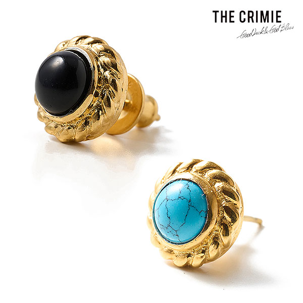 クライミー CRIMIE STONE SILVER PIERCE 24KPD cr1-02f1-jw08 ピアス 送料無料