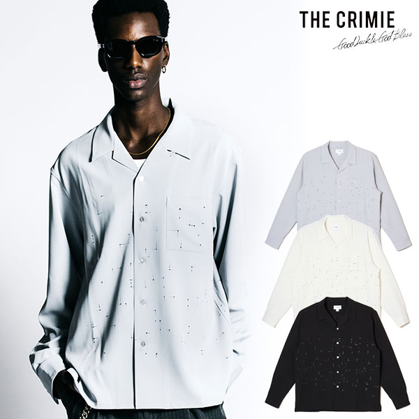 2026 春夏 先行予約 2月中旬～下旬入荷予定 クライミー CRIMIE TAILORED ORIGINAL KASURI GRAPHIC L/S SHIRT ? EASY CARE cr1-02f1-sl11 シャツ 送料無料 キャンセル不可