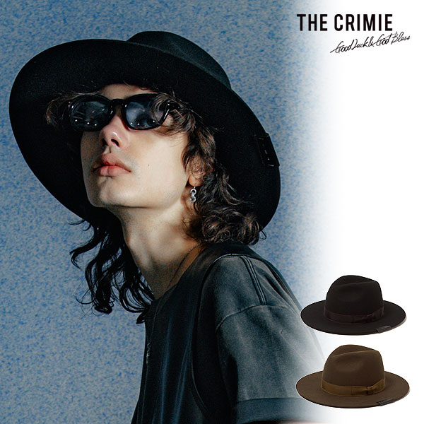 メーカー取り寄せ対応 クライミー CRIMIE WOOL FELT HAT cr1-02e1-ah02 ハット 送料無料 キャンセル不可|nisky
