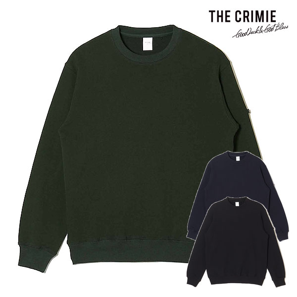 2025 秋冬 先行予約 10月上旬～中旬入荷予定 クライミー CRIMIE CREW NECK SWEAT cr1-02e5-cw01 スウェット 送料無料 キャンセル不可｜nisky