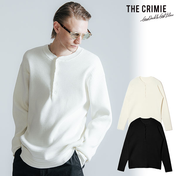 2025 秋冬 先行予約 11月下旬~12月上旬入荷予定 クライミー CRIMIE HENRY NECK THERMAL LONG SLEEVE cr1-02e5-kl13 カットソー 送料無料 キャンセル不可