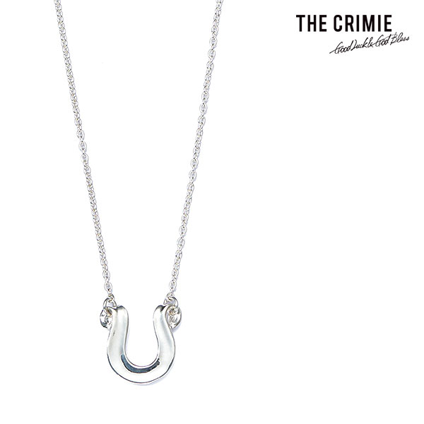クライミー CRIMIE LETTER RIBBON HORSE SHOE SILVER NECKLACE cr1-02c1-jw30 メンズ ネックレス ホースシュー シルバー925 送料無料 ストリート