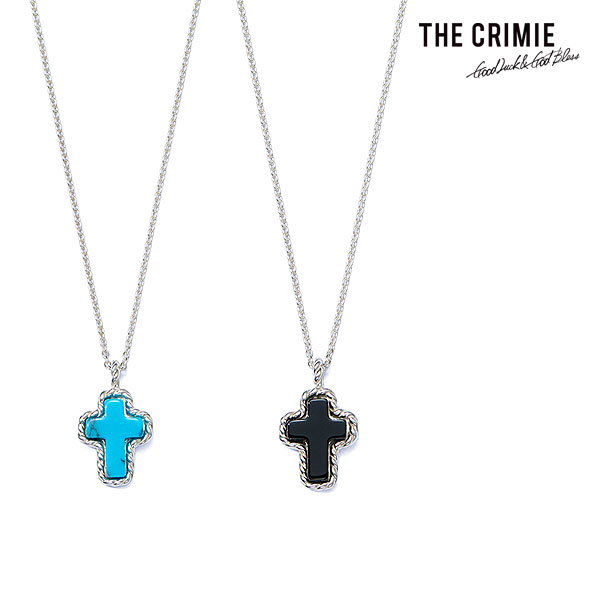 クライミー CRIMIE STONE CROSS SILVER NECKLACE cr1-02c1-jw70 メンズ ネックレス メキシカンクロス 天然石 シルバー925 送料無料 ストリート｜nisky