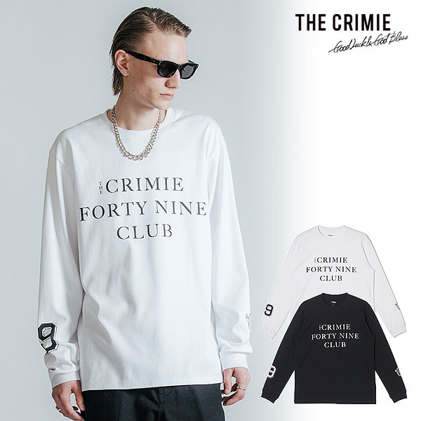クライミー CRIMIE THE CRIMIE 49 CLUB LONG T SHIRTS cr1-02e5-cl02 メンズ Tシャツ 長袖 ロンT オリジナルボディー 送料無料 ストリート
