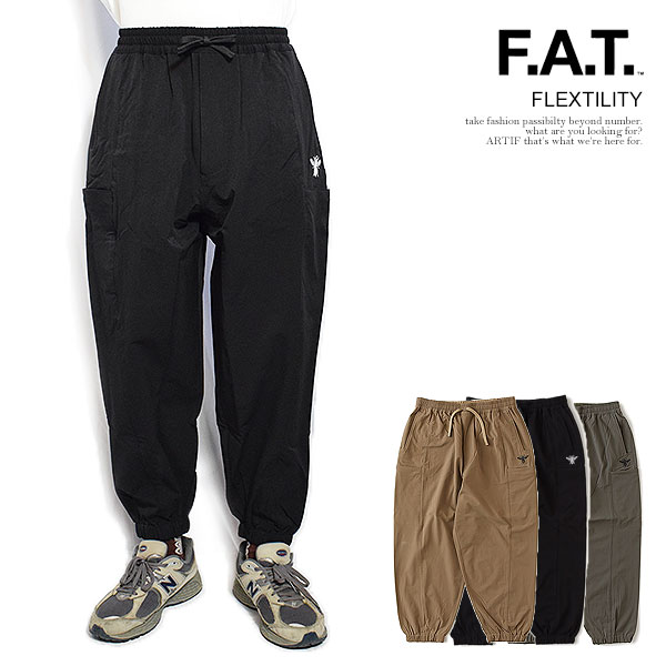 エフエーティー FAT FLEXTILITY f32610-pn13 メンズ パンツ イージーパンツ トラックパンツ ストレッチナイロン 送料無料 ストリート 19,800円