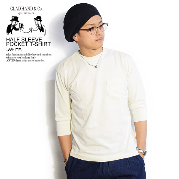 楽天市場】GLAD HAND グラッドハンド HALF SLEEVE POCKET T-SHIRT
