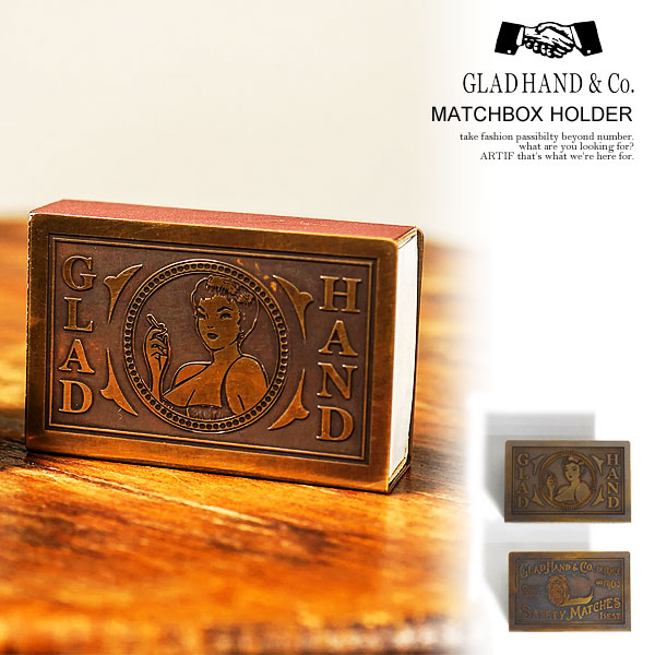 【楽天市場】グラッドハンド GLAD HAND MATCHBOX HOLDER gladhandmatchb メンズ マッチボックスホルダー