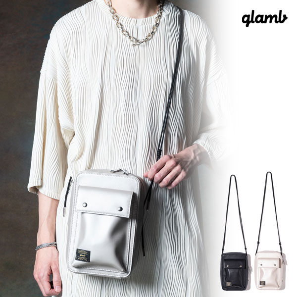 【ささお】glamb ミニマルレザーサコッシュ 楽天市場】グラム ショルダーバッグ glamb Minimal Leather