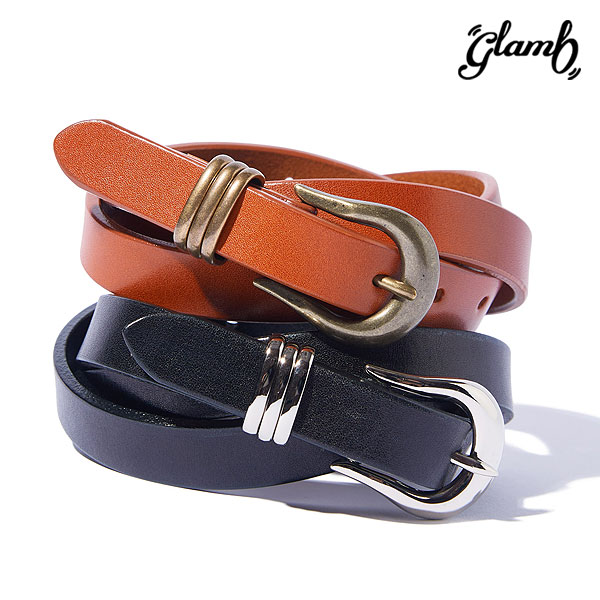 グラム glamb Round Buckle Belt gb0125-ac06 ラウンドバックルベルト ベルト 送料無料