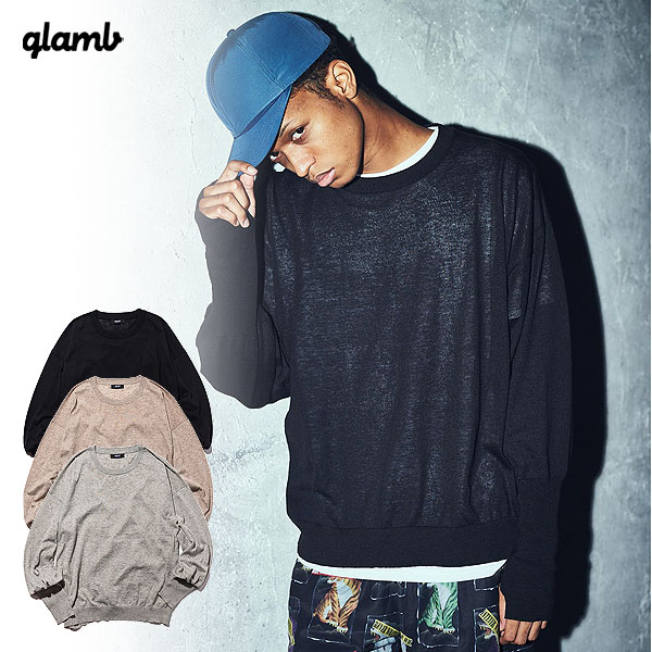 50％OFF SALE セール グラム glamb Linen Creed Knit gb0122-knt04 レディース メンズ リネンクリードニット ニット 送料無料｜nisky