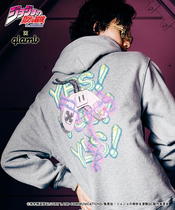 【楽天市場】glamb×ジョジョの奇妙な冒険 3部 グラム glamb Joseph Joester Hoodie gb0224jj12