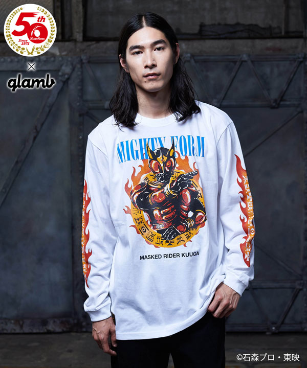 グラム Glamb 仮面ライダー T 11月上旬 中旬入荷予定 先行予約 Kuuga 仮面ライダークウガロングスリーブスt Masked Sleeves Long Rider Glamb グラム Glamb 仮面ライダー T 11月上旬 中旬入荷予定 先行予約 Kuuga 仮面ライダークウガロングスリーブスt Masked Sleeves Long Rider Glamb