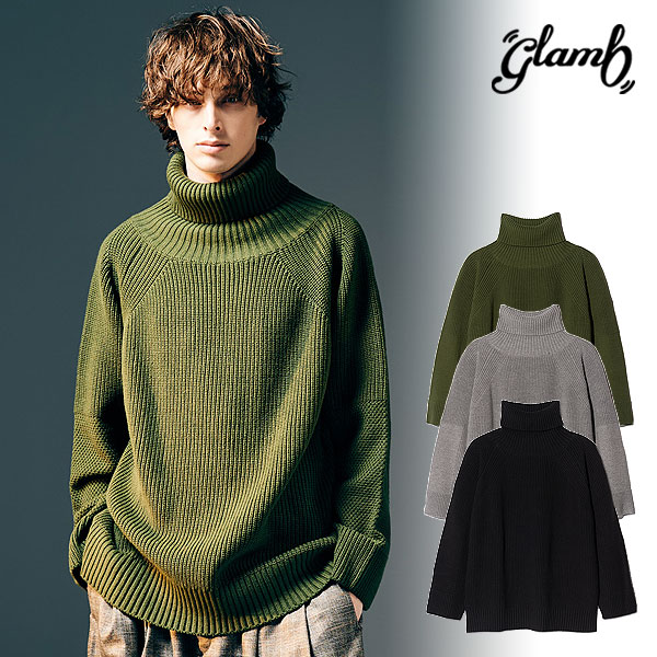 グラム glamb Sulman Turtle Neck Knit gb0425-knt06 サルマンタートルネックニット ニット 送料無料