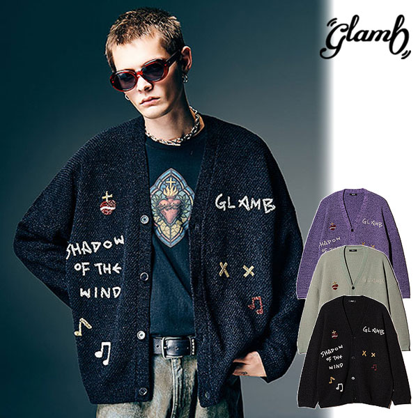瓦 glamb Hand Beaded Cardigan gb0126-knt01 鉄道車両デ ハンドビーデッド ジレー 貨物輸送無料