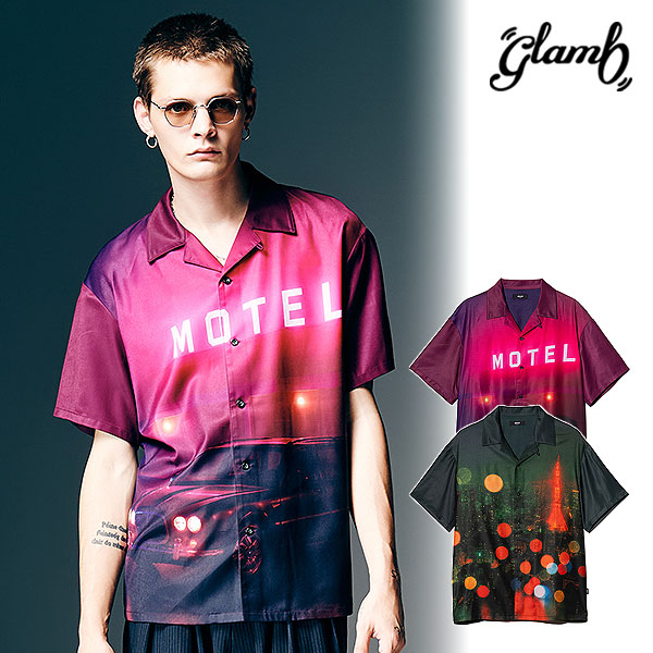 2026 春 先行予約 2月上旬～中旬入荷予定 グラム glamb Midnight Open Collar Shirt gb0126-sh04 シャツ ミッドナイトオープンカラーシャツ 送料無料 キャンセル不可