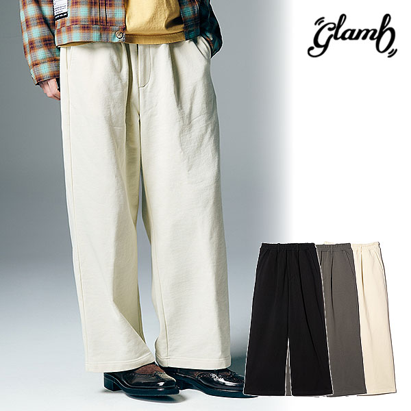 2026 夏 先行予約 5月下旬～6月上旬入荷予定 グラム glamb Baggy Sweat Slacks gb0226-p03 パンツ バギースウェットスラックス 送料無料 キャンセル不可