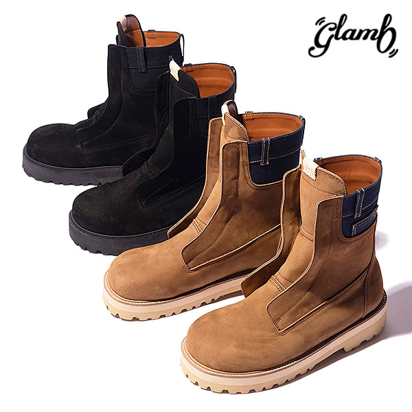 2026 秋 先んずる取っておく 9月上旬～中旬入荷予定を組む 瓦 glamb Denim Combination Outdoor Boots gb0326-ac01 ブーツ デニムコンビネーションアウトドアブーツ 貨物輸送無料 とり止める不可