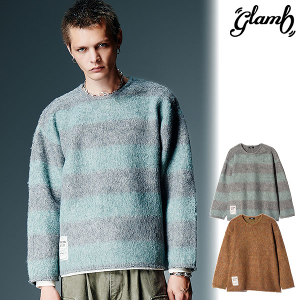 2026 秋 先んずる取っておく 10月中旬～下旬入荷予定を組む 瓦 glamb Fuzzy Pullover Knit gb0326-knt09 編み物 ファジープルオーバーニット 貨物輸送無料 とり止める不可
