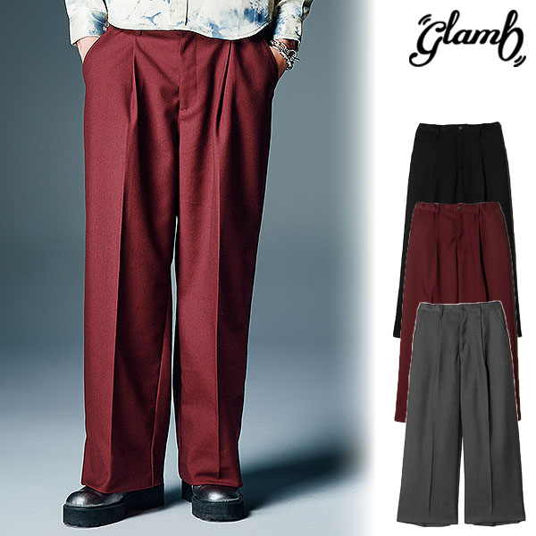 2026 秋 先行予約 8月下旬~9月上旬入荷予定 グラム glamb Grace Wide Slacks gb0326-p04 パンツ グレースワイドスラックス 送料無料 キャンセル不可|nisky
