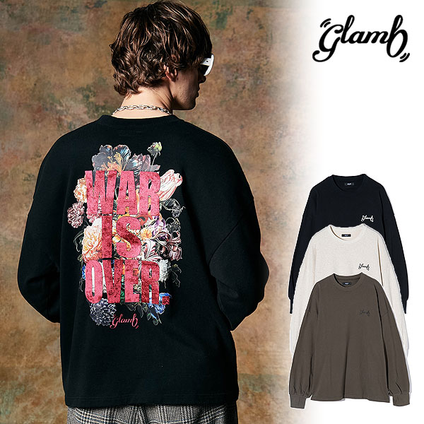 30％OFF SALE 大売り出し瓦 glamb Peace Bouquet Sweat gb0424-cs08 ピースブーケスウェット 流汗 貨物輸送無料