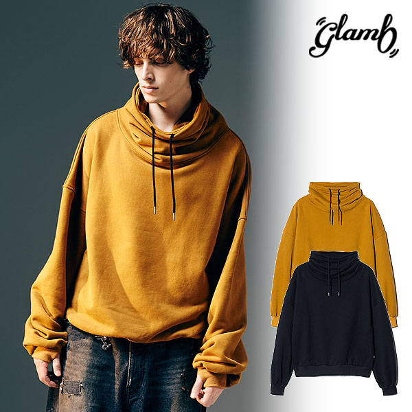 2025 冬 先行予約 11月下旬～12月上旬入荷予定 グラム glamb High Neck Balloon Sweat gb0425-cs11 リバースダメージスウェット スウェット 送料無料 キャンセル不可