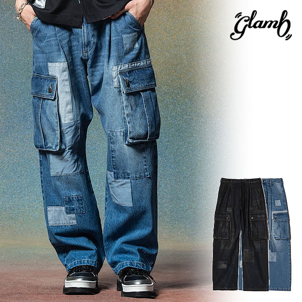 グラム glamb Unplugged Cargo Denim gb0225-p01 アンプラグドカーゴデニム パンツ 送料無料
