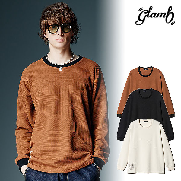 2026 秋 先行予約 8月下旬～9月上旬入荷予定 グラム glamb Multi Texture Cutsew gb0326-cs14 Tシャツ マルチテキスチャーカットソー 送料無料 キャンセル不可｜nisky