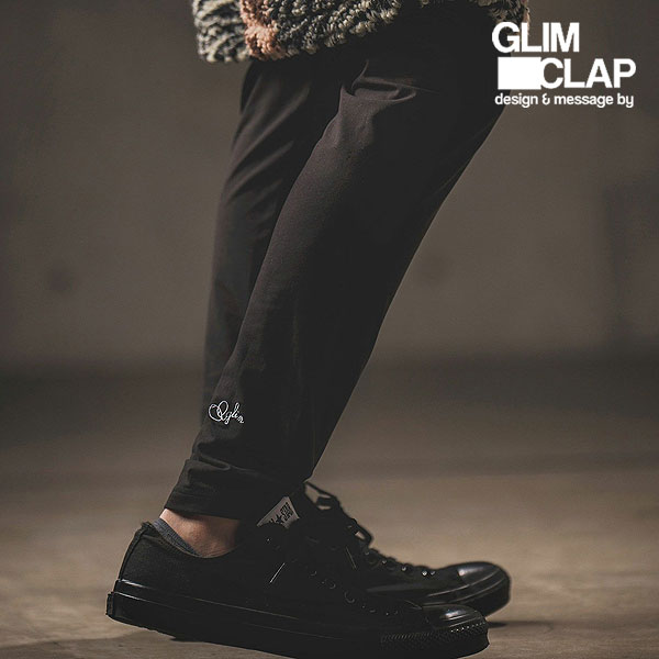 グリムクラップ GLIMCLAP Brushed fabric leggings 17-151-gla-セリウム メンズ レギンス 貨物輸送無料