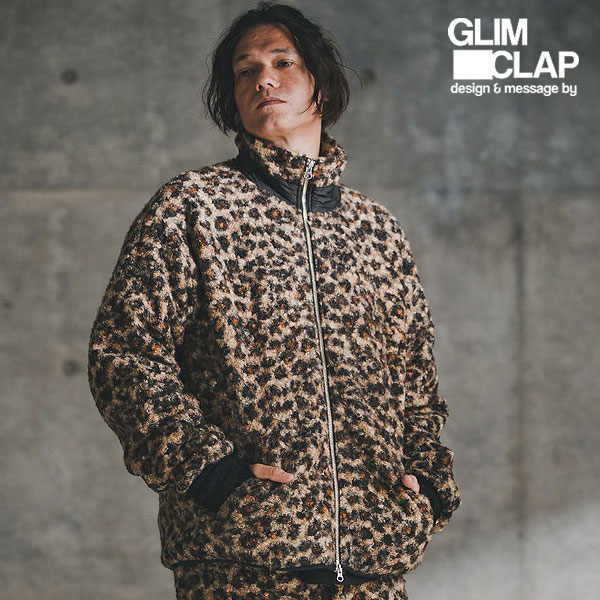 2025 秋冬 2nd 先行予約 11月上旬～中旬入荷予定 グリムクラップ GLIMCLAP Fluffy Zip-Up Jacket ? Poodle Faux Fur 192-056-gla-cf メンズ ジャケット 送料無料 キャンセル不可