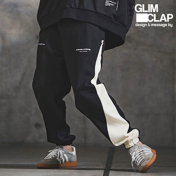 2025 秋冬 2nd 先行予約 11月中旬～下旬入荷予定 グリムクラップ GLIMCLAP Point Graphic Sweatpants 192-059-gla-cf メンズ パンツ 送料無料 キャンセル不可｜nisky
