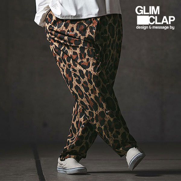 2026 春夏 1st 先行予約 2月下旬～3月上旬入荷予定 グリムクラップ GLIMCLAP Original Textile Relaxed Fit Pants-Leopard 201-024-gls-cg メンズ パンツ 送料無料 キャンセル不可
