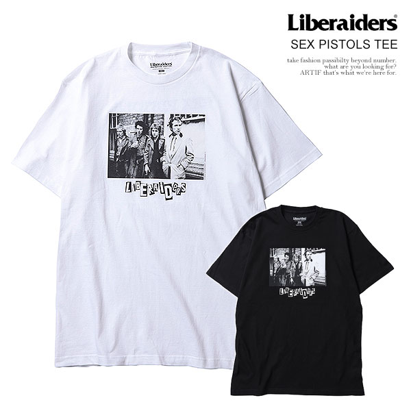 リベレイダース Liberaiders SEX PISTOLS TEE 776012616 メンズ Tシャツ 半袖 セックス ピストルズ ARTIST PHOTO COLLECTION エイドリアン・ブート 送料無料 ストリート｜nisky
